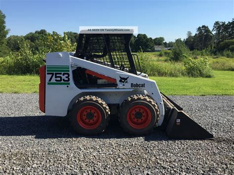 bobcat 753l skid steer|bobcat 753 skid steer review.